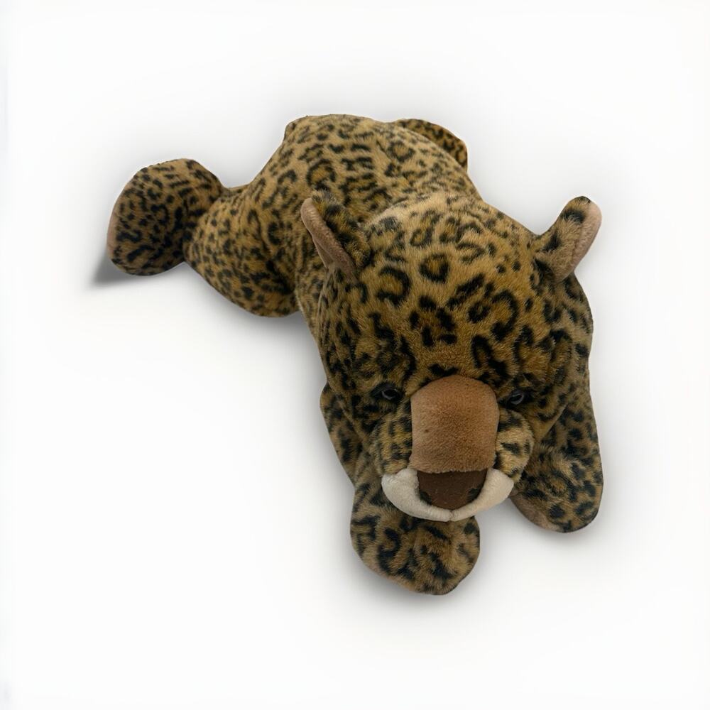 VTG Aurora Large 30”+ Leopard Plush Large Floppy Stuffed Animal Soft Fill Rare